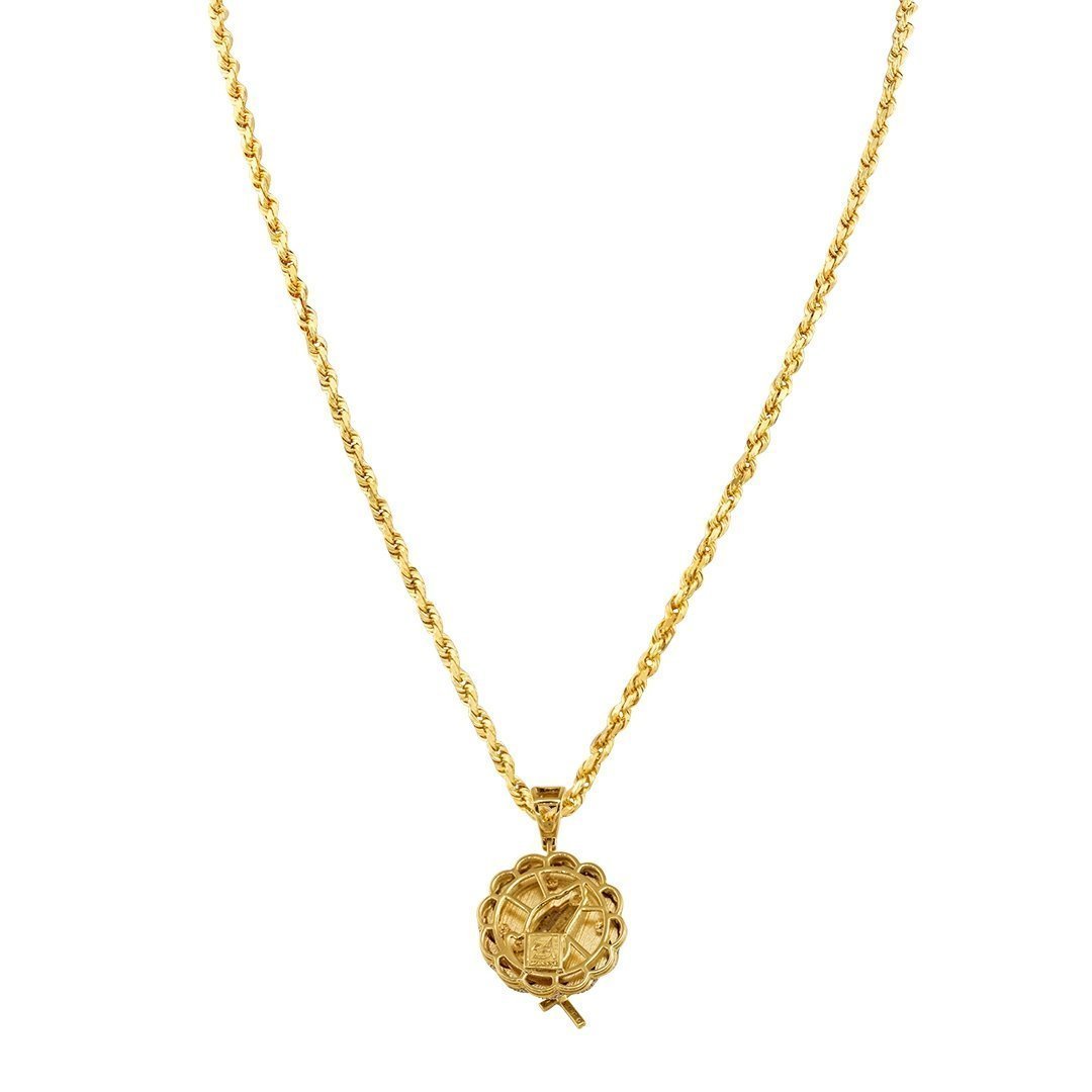 Chanel Vintage Gold Toned Jewelled CC Sautoir Necklace For Sale at