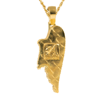 Thumbnail for Yellow Diamond Winged Pendant in 14k Gold 9.71 Ctw