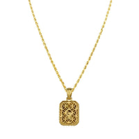 Thumbnail for Yellow Royal Collection Diamond Pendant in 10k Yellow Gold 3 Ctw