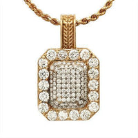 Thumbnail for Royal Collection Diamond Pendant in 14k Yellow Gold 2.25 Ctw