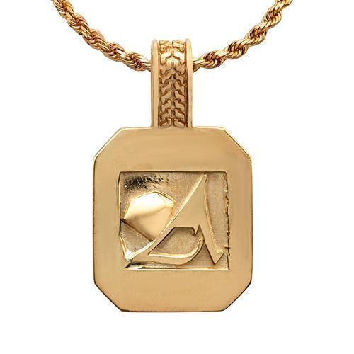 Royal Collection Diamond Pendant in 14k Yellow Gold 2.25 Ctw