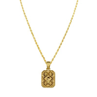 Thumbnail for Royal Collection Diamond Pendant in 14k Yellow Gold 3 Ctw