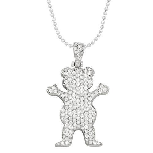 Yellow Enhanced Diamond Bear Pendant in 14k Yellow Gold 1.51 Ctw