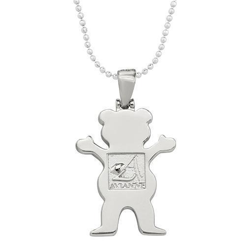 Kay Outlet Opal & Diamond Teddy Bear Necklace 1/20 ct tw 10K Rose Gold 18