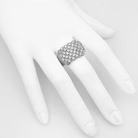 Thumbnail for 10K White Solid Gold Mens Diamond Ring 2.67 Ctw