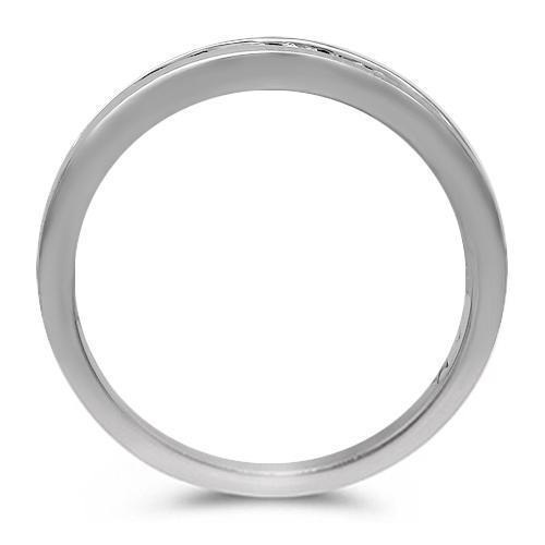 14K Solid White Gold Diamond Bridal Ring Set 1.81 Ctw