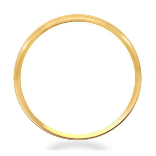 14K Solid Yellow Gold Diamond Bridal Ring Set 0.40 Ctw