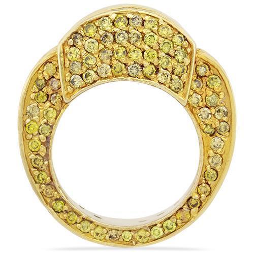 14k Solid Yellow Gold Mens Pinky Ring 9.5 Ctw