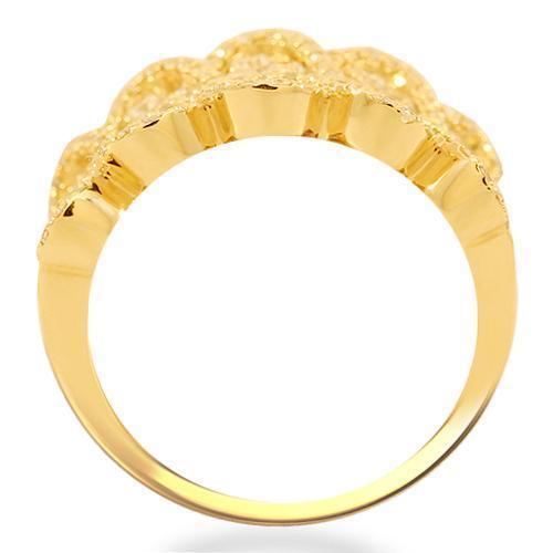 14K Solid Yellow Gold Womens Diamond Cocktail Ring 1.75 Ctw