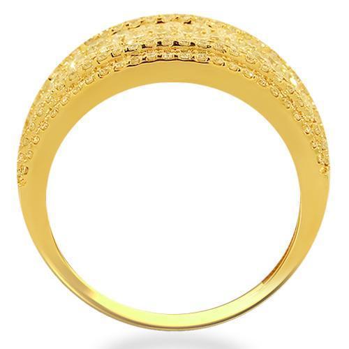 14K Solid Yellow Gold Womens Diamond Cocktail Ring 1.92 Ctw
