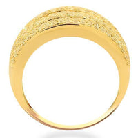 Thumbnail for 14K Solid Yellow Gold Womens Diamond Cocktail Ring 2.42 Ctw