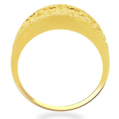 14K Solid Yellow Gold Womens Diamond Cocktail Ring 2.79 Ctw