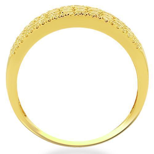 14K Solid Yellow Gold Womens Diamond Wedding Ring Band 0.77 Ctw
