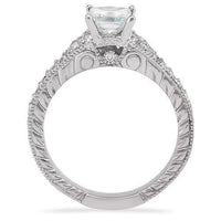 Thumbnail for 14k White Gold Diamond Engagement Ring 1.25ctw