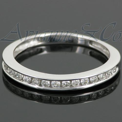 14K White Solid Gold Diamond Bridal Ring Set 1.60 Ctw