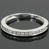 Thumbnail for 14K White Solid Gold Diamond Bridal Ring Set 1.60 Ctw