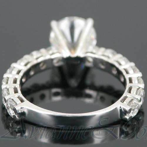 14K White Solid Gold Diamond Bridal Ring Set 8.52 Ctw