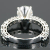 Thumbnail for 14K White Solid Gold Diamond Bridal Ring Set 8.52 Ctw
