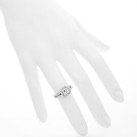 Thumbnail for 14K White Solid Gold Diamond Engagement Ring 1.69 Ctw