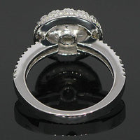 Thumbnail for 14K White Solid Gold Diamond Engagement Ring 2.32 Ctw