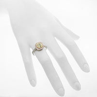 Thumbnail for 14K White Solid Gold Elegant Diamond Engagement Ring 2.76 Ctw