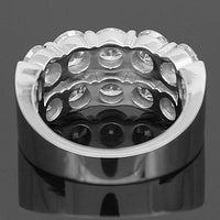 Thumbnail for 14K White Solid Gold Womens Diamond Wedding Ring Band 4.27 Ctw