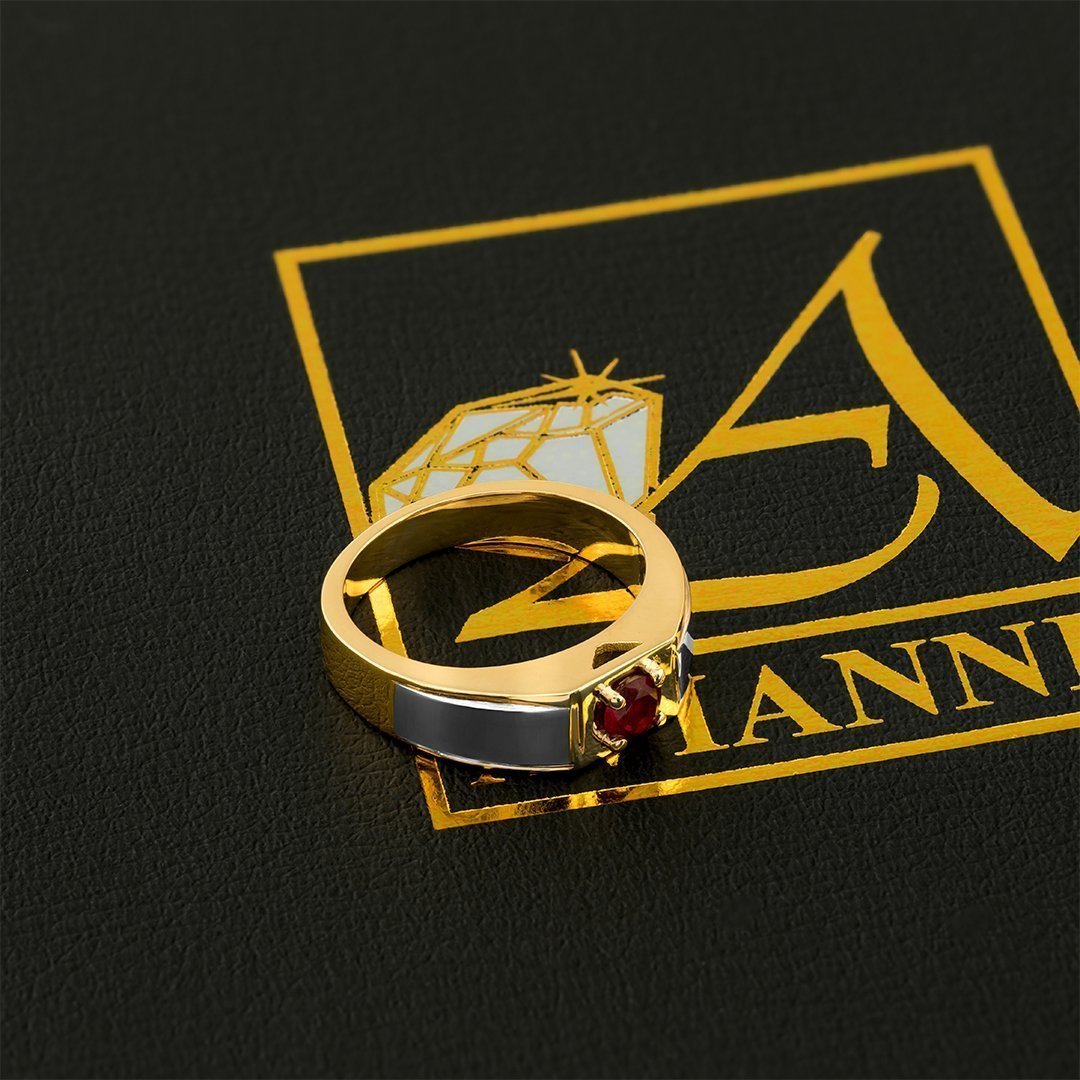 Led Pressure Ruby 14k Yellow Semi-Pressure Ruby Ring – Avianne Jewelers