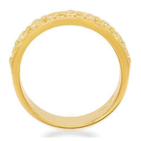 Thumbnail for 18K Solid Yellow Gold Womens Diamond Wedding Ring Band 1.79 Ctw