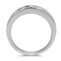Thumbnail for 18K White Solid Gold Diamond Bridal Ring Set 2.66 Ctw