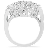 Thumbnail for Classic Diamond Cocktail Ring in 14k Yellow Gold 1.75 Ctw