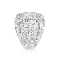 Thumbnail for Diamond Classic Pinky Ring in 14k White Gold 7 Ctw
