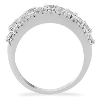 Thumbnail for Diamond Cocktail Ring in 14k White Gold 2.50 Ctw