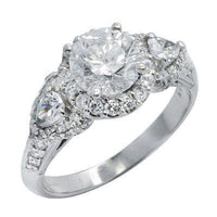 Thumbnail for Diamond Engagement Ring in Solid White Gold