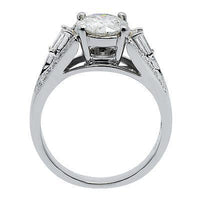 Thumbnail for Diamond Engagement Ring in Solid White Gold'