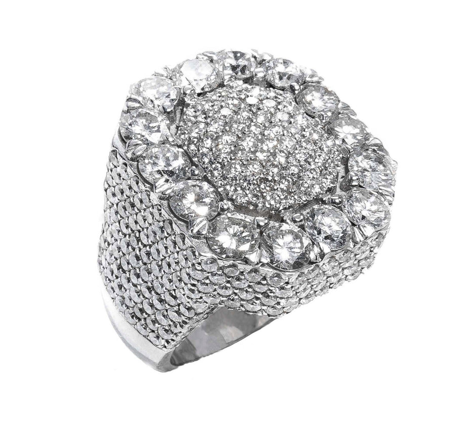 Diamond Pinky Ring 14.59 ctw