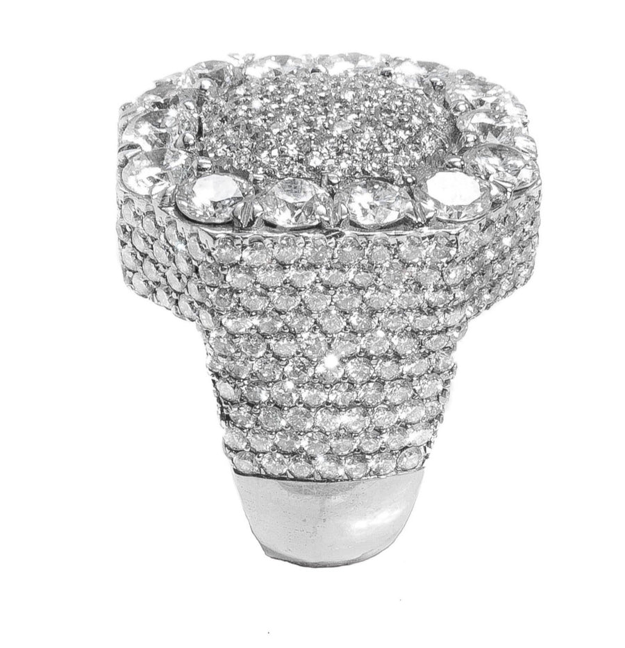 Diamond Pinky Ring 14.59 ctw