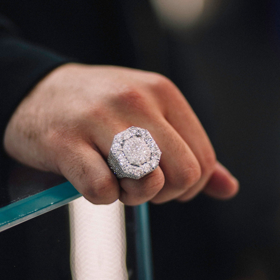 Diamond Pinky Ring 14.59 ctw