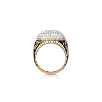 Thumbnail for Diamond Pinky Ring in 14k Rose Gold 4.19 Ctw