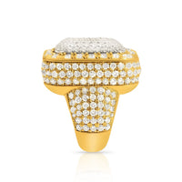Thumbnail for Diamond Pinky Ring in 14k Two Tone Gold 9.50 Ctw