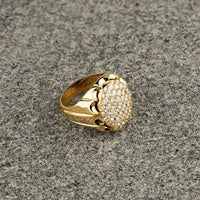 Thumbnail for Diamond Pinky Ring in 14k Yellow Gold 2.50 Ctw