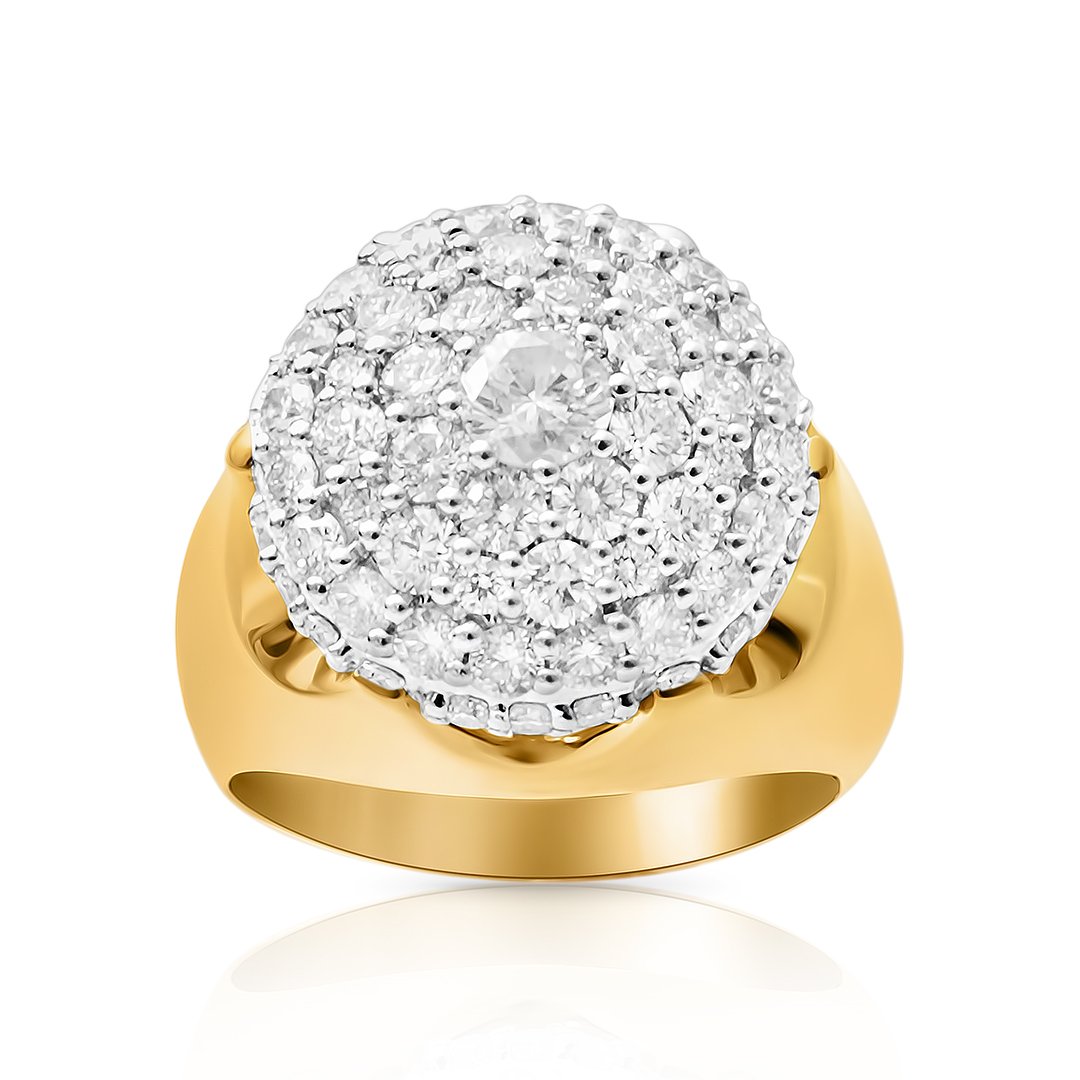 14k Yellow Gold Diamond Ring 20 Ctw 14k Yellow Gold Diamond Ring 20 Ctw
