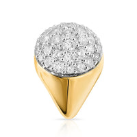 Thumbnail for Yellow Diamond Pinky Ring in 14k Yellow Gold 20 Ctw