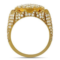 Thumbnail for Diamond Pinky Ring in 14k Yellow Gold 4.25 Ctw