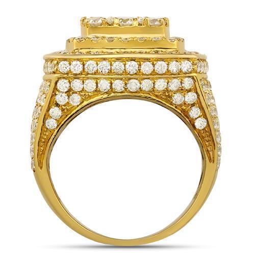 Diamond Pinky Ring in 14k Yellow Gold 5 Ctw
