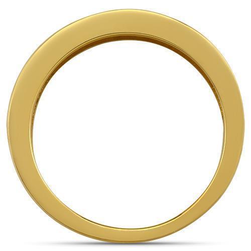 Diamond Seven Stone Anniversary Ring in 14k Yellow Gold 1.75 Ctw