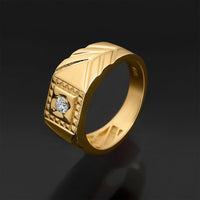 Thumbnail for 14k Yellow Gold Diamond Vintage Ring 0.15 CTW
