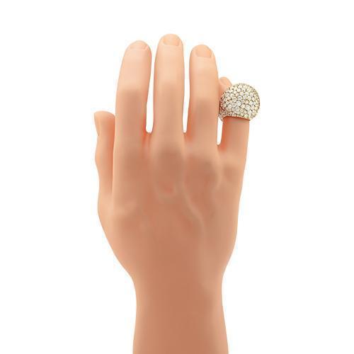 Mens Diamond Pinky Ring in 14k Yellow Gold 15 Ctw