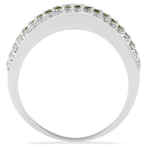 Mens Diamond Wedding Band in 10k White Gold 2.25 Ctw