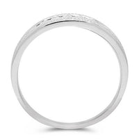 Thumbnail for Platinum(Non-Gold) Platinum Mens Diamond Wedding Band 0.50 Ctw