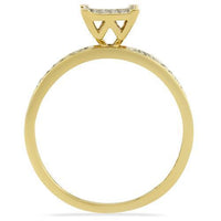 Thumbnail for Yellow Diamond Wedding Band Set 10K Yellow Gold 0.50 Ctw